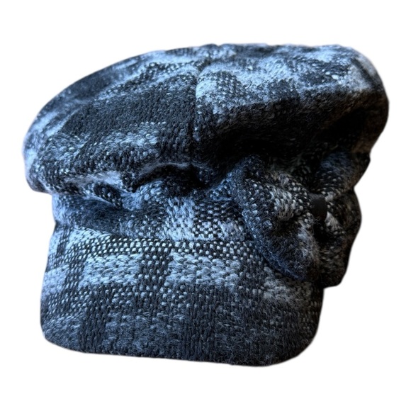 Magid Newsboy Cap Mod Style Hat Black/Gray Vintage Chic Style OSFM - Picture 1 of 8